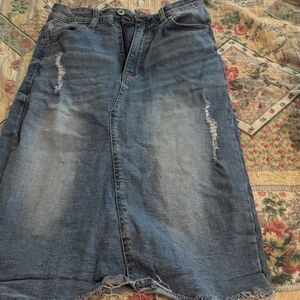 Denim skirt